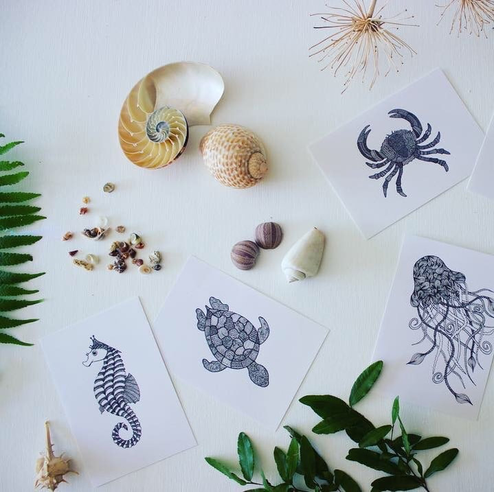 Celebrating world oceans day with ocean inspired gift cards