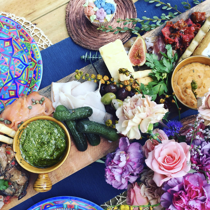 Picnic in the park - the perfect mandala plates