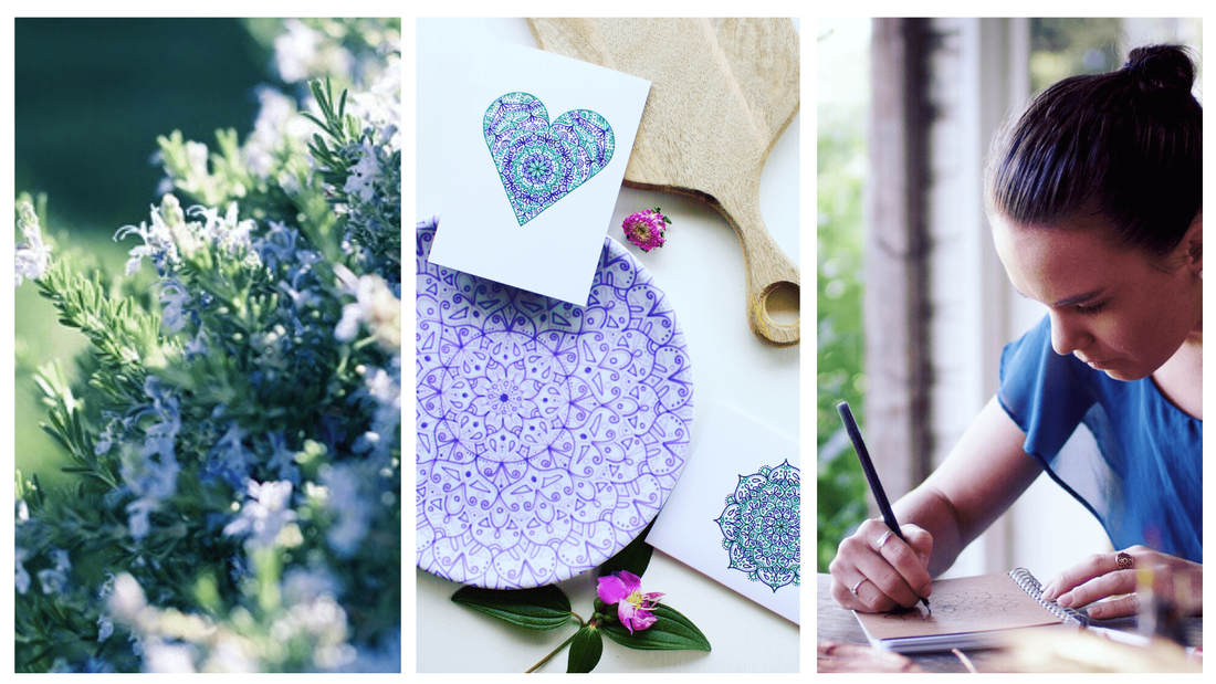 Creating beautiful greeting cards in our Brisbane based workshop and studio